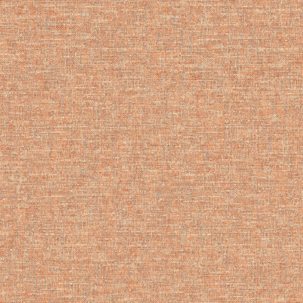 Artisan Weave Plain Wallpaper 100006EH by Esselle Home in Orange